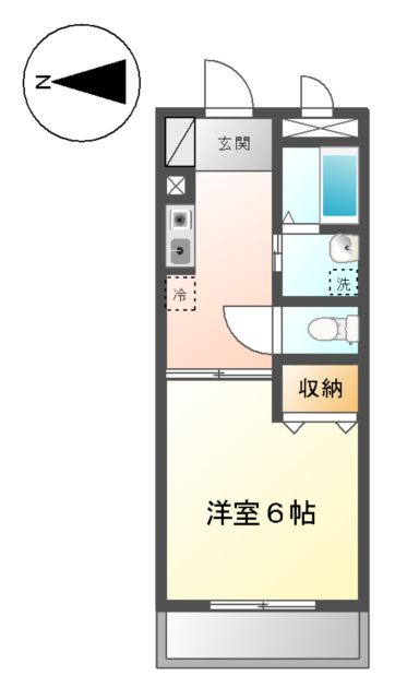 ハッピーヴィレッジの間取り