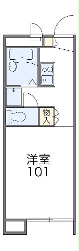 レオパレスGIOIAの間取り