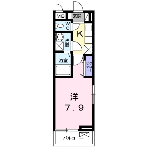 フランガーデンの間取り