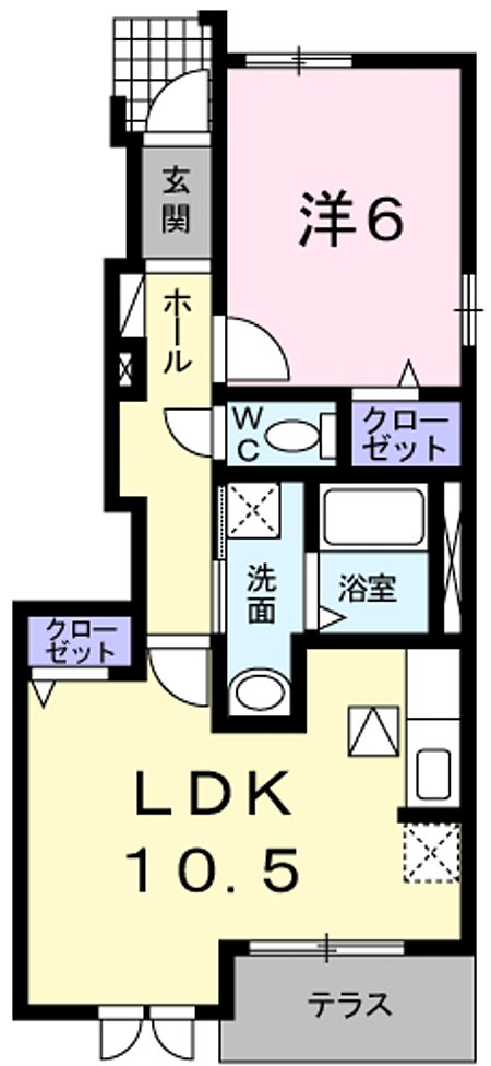 プロムナード・ソレイユの間取り