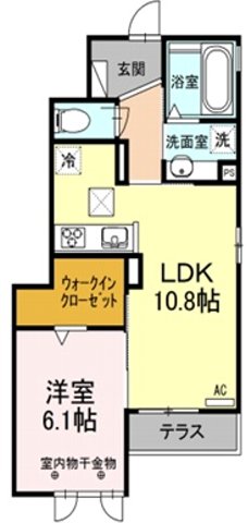 テゾーロの間取り