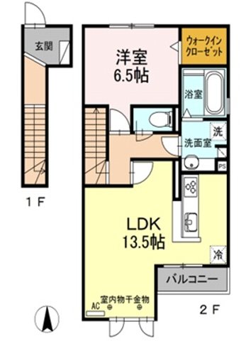 テゾーロの間取り