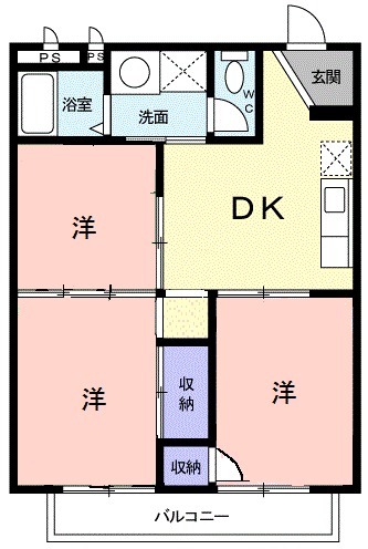 メゾン戸塚の間取り