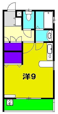静清第1ハイツの間取り