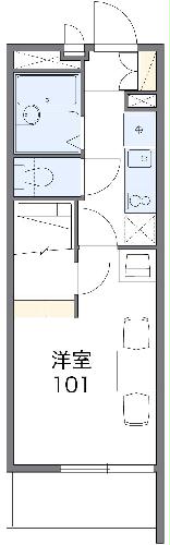 レオパレス津島町の間取り