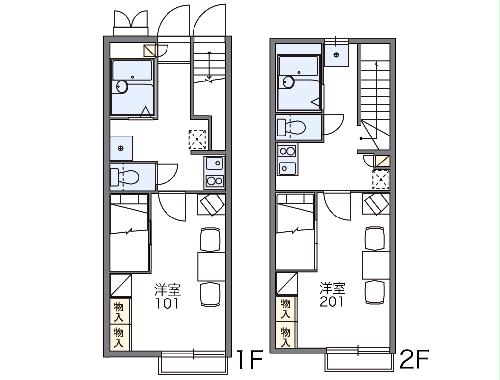 レオパレスアバンセBの間取り