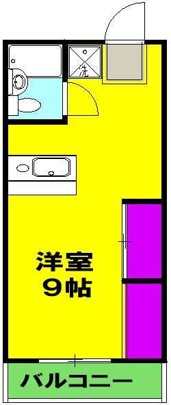 コーポサンエスの間取り