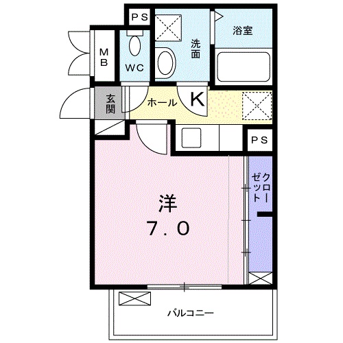 アヴニールの間取り