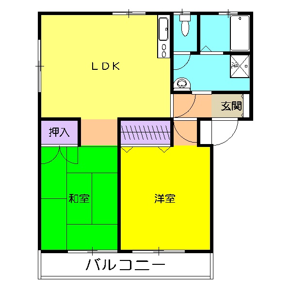 ヴァンサンク川合の間取り