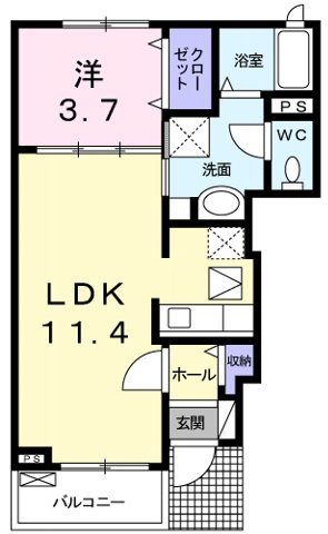 ブルックの間取り