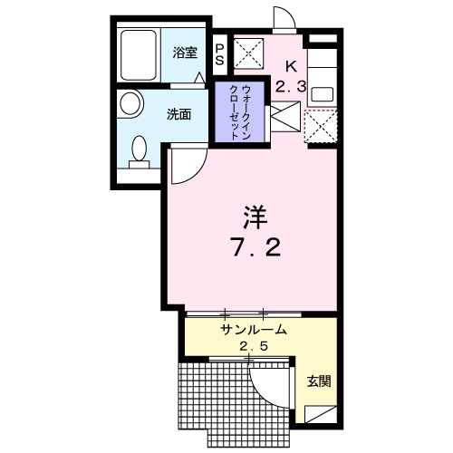 メゾン・ド・レポの間取り