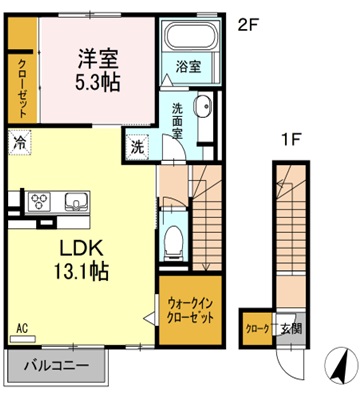 ペスカ・ペーラの間取り
