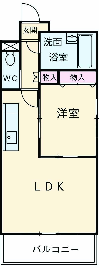 グランドソレイユの間取り