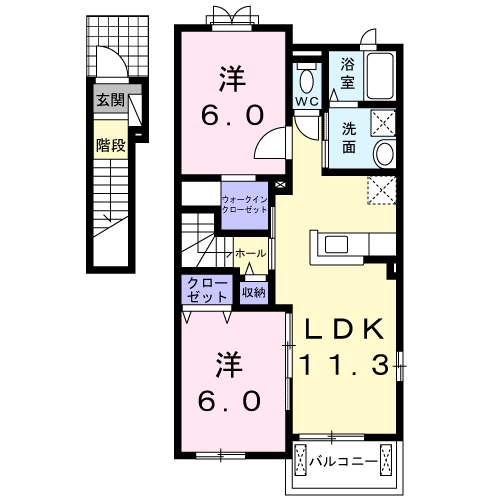 フェリオの間取り
