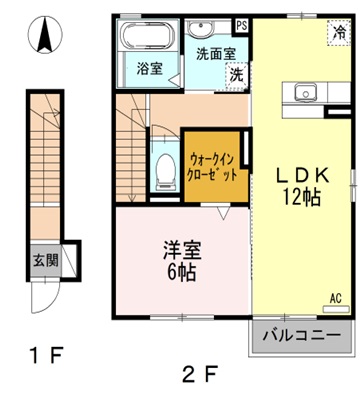 ブランシュールの間取り