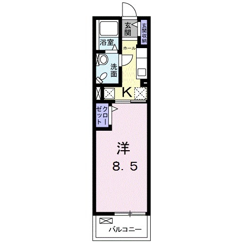シルトクレーテの間取り