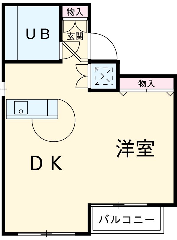 ヴィラ泉町の間取り