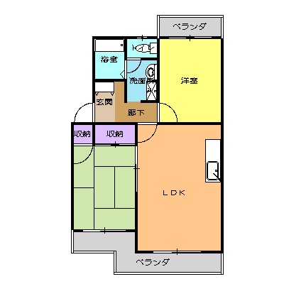 ヴィブレ鷲巣の間取り