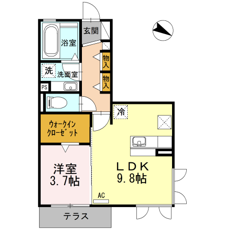 アステールの間取り