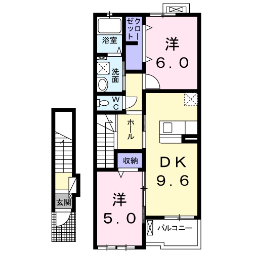 セイバリーヒルズの間取り