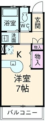 静清第3ハイツの間取り