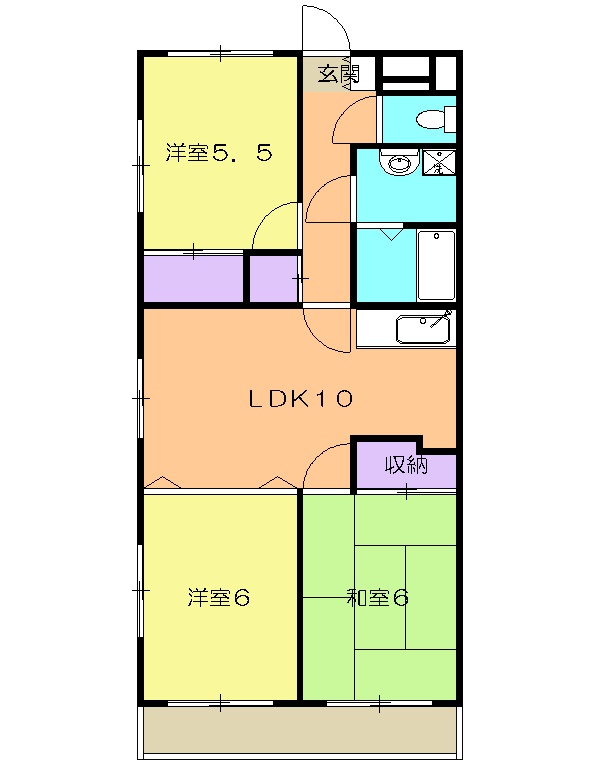 プラセールの間取り