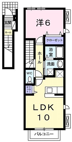 フィオーレ TAKAの間取り
