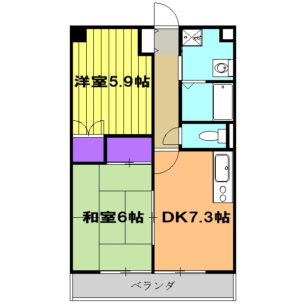 M&M太田町の間取り