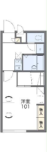 レオパレスＲ　Ｓ　Ｃの間取り