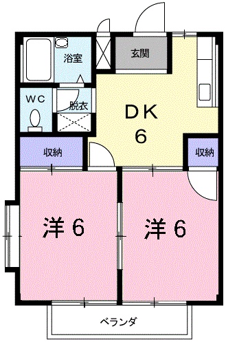シティハイツTAKAの間取り