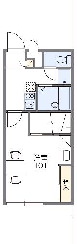 レオパレスドリームⅡの間取り