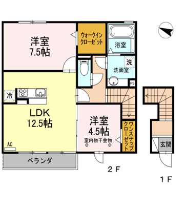 マカロンの間取り