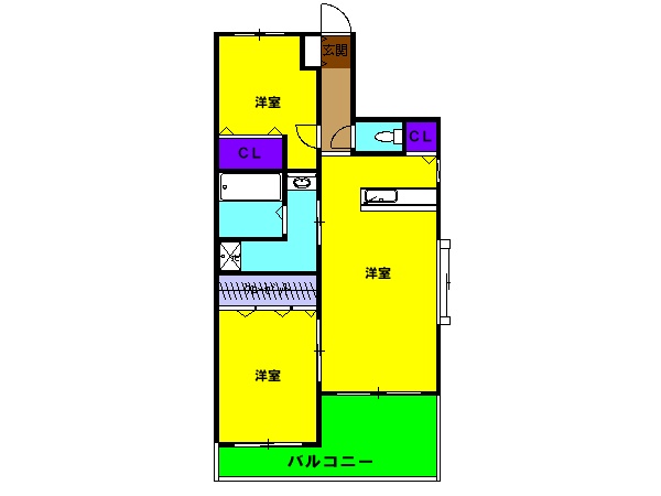 プライムライフの間取り