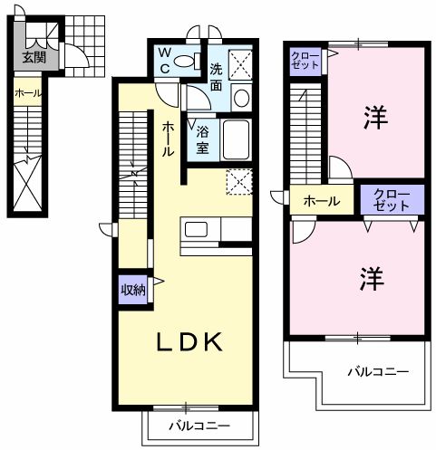 グレイスフルUの間取り