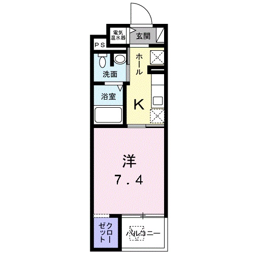 シュミネ キャトルの間取り