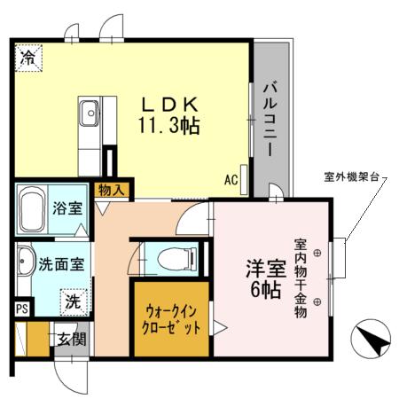 Ｄｒｅａｍ８７の間取り