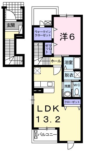 プリムローズ ガーデンⅠの間取り