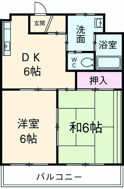 リヴィエールⅡの間取り