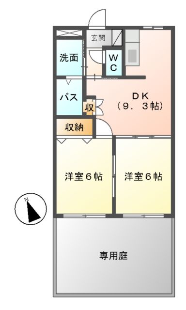 エスポワールの間取り