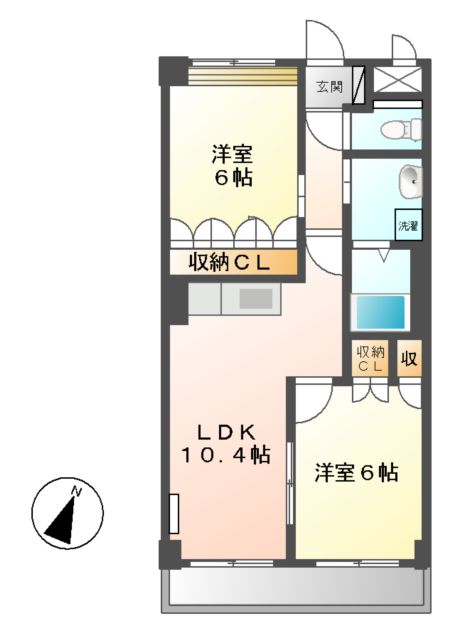 ロジュモ(LOGEMENT)の間取り