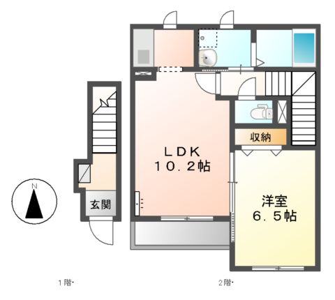 サニーテラスの間取り