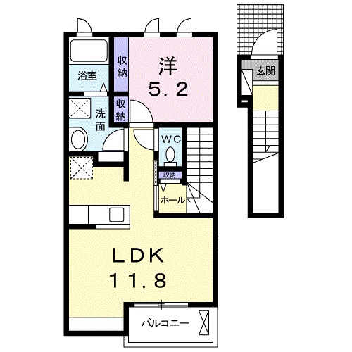 カームシティーSの間取り