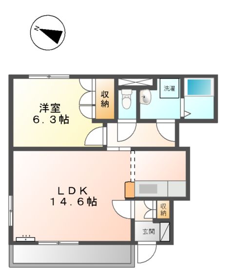 ヴェスパーの間取り