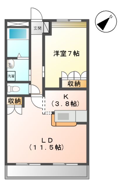 オット アルベーリの間取り