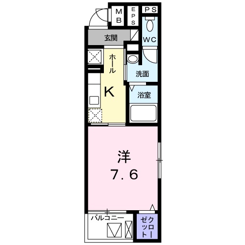 グランディー豊原町の間取り