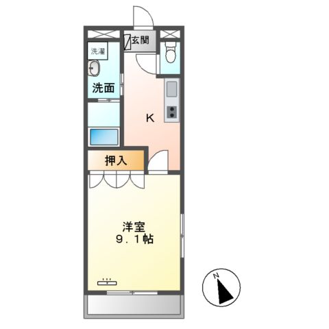 ピアリィ ヒルズの間取り