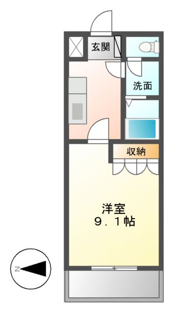 エスタジールの間取り