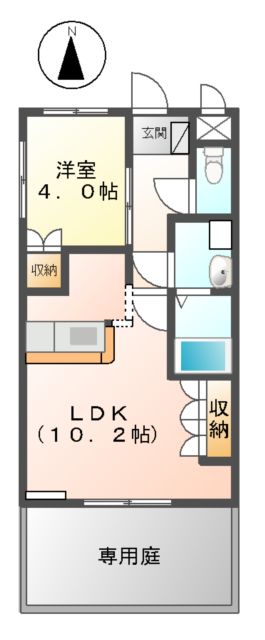 ボニートの間取り
