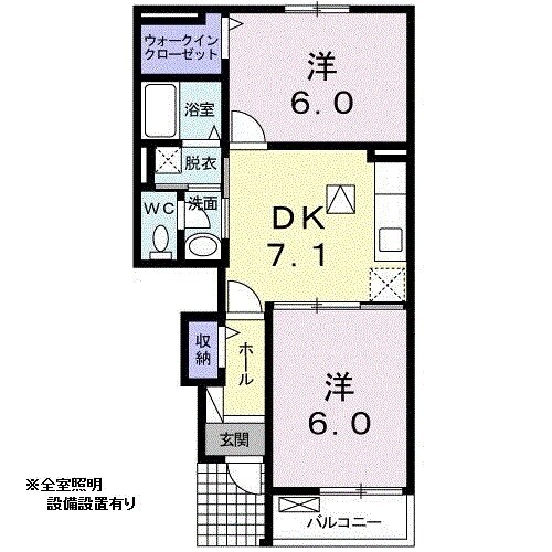 ラ・メールの間取り
