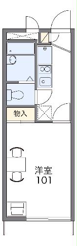 レオパレスMeubleの間取り